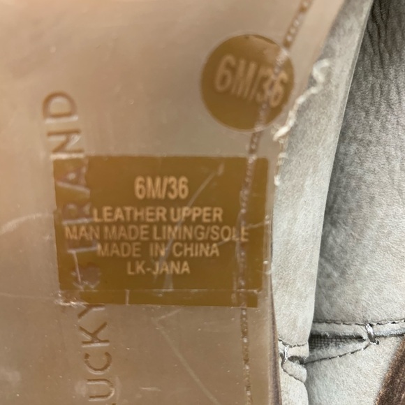 Lucky brand suede Jana ankle boots - Picture 7 of 7